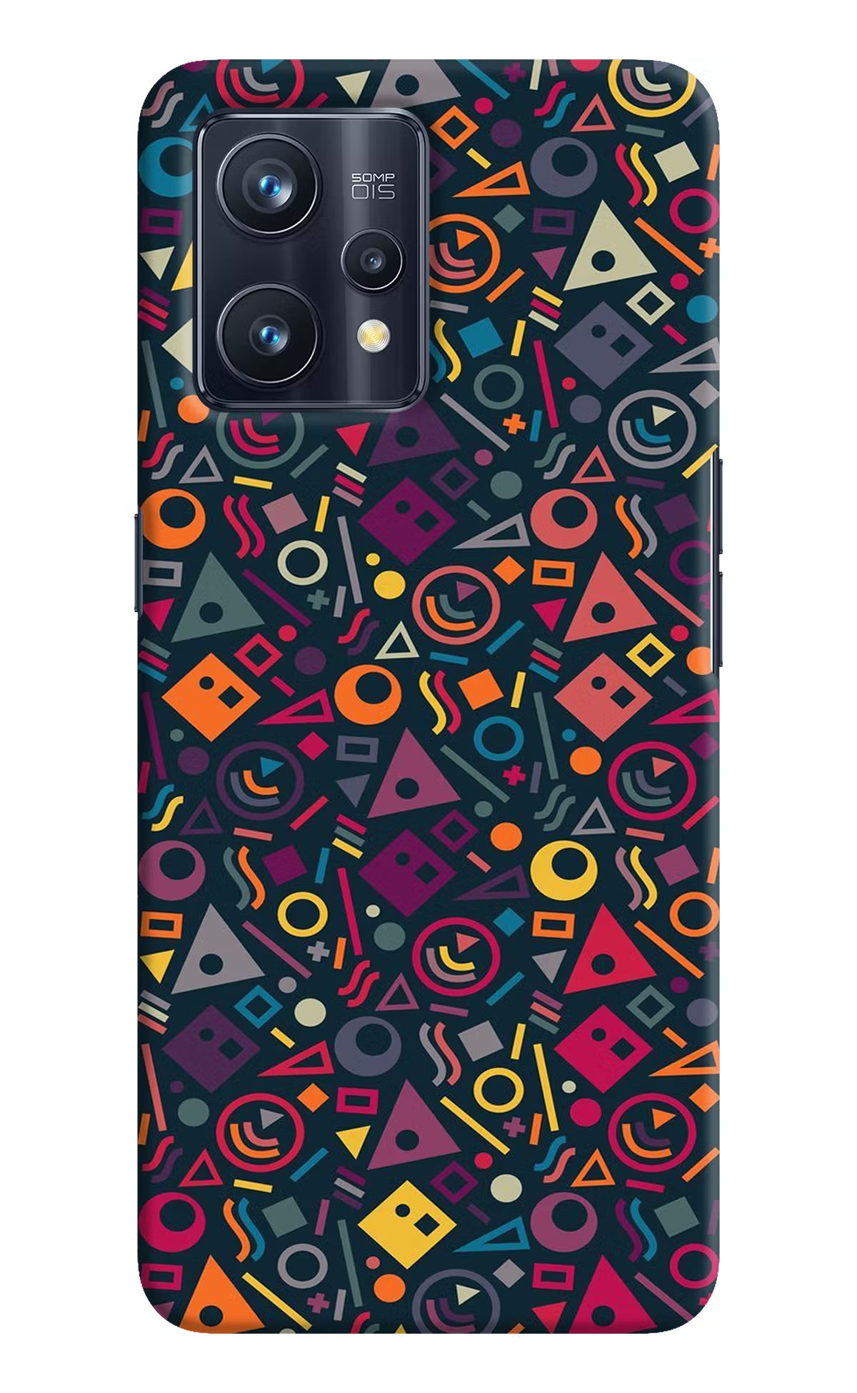 Geometric Abstract Realme 9 Pro+ 5G Hard Case Back Cover by Casekaro