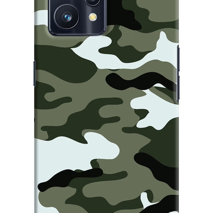 Camouflage Realme 9 Pro+ 5G Hard Case Back Cover by Casekaro