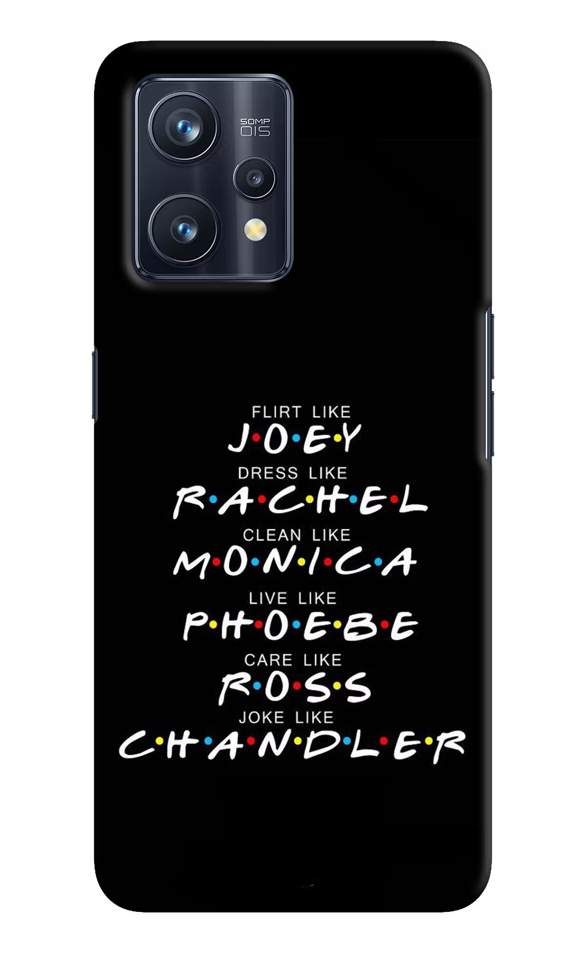 FRIENDS Character Realme 9 Pro+ 5G Hard Case Back Cover by Casekaro