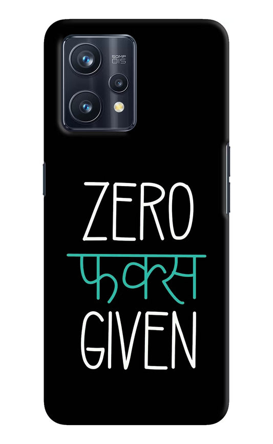 Zero Fucks Given Realme 9 Pro+ 5G Hard Case Back Cover by Casekaro