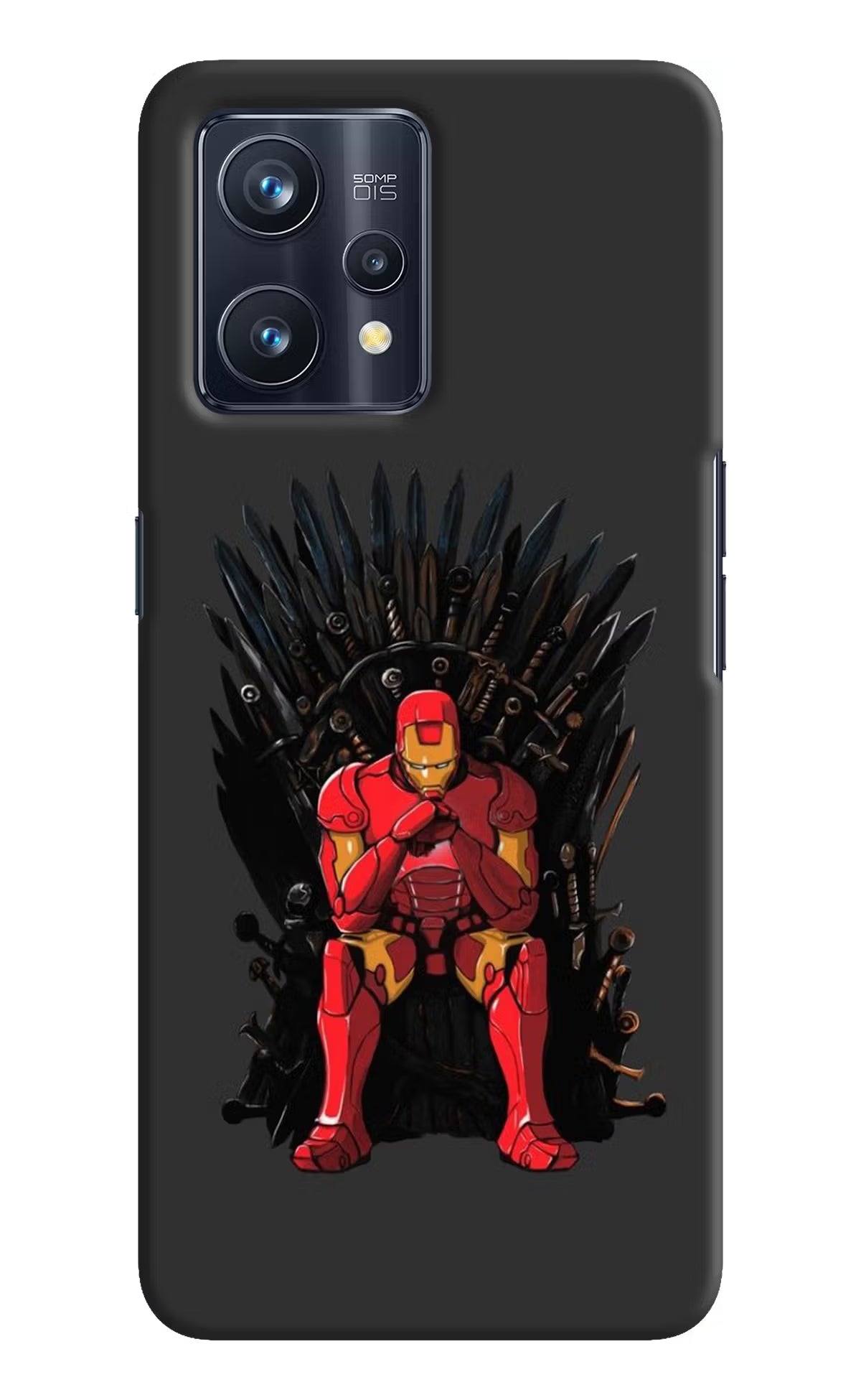 Ironman Throne Realme 9 Pro+ 5G Hard Case Back Cover by Casekaro