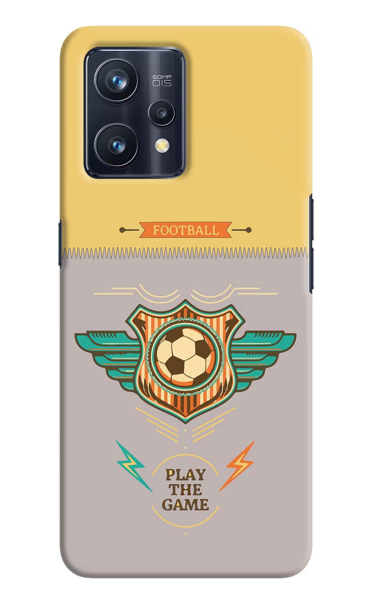 Football Realme 9 Pro+ 5G Hard Case Back Cover by Casekaro