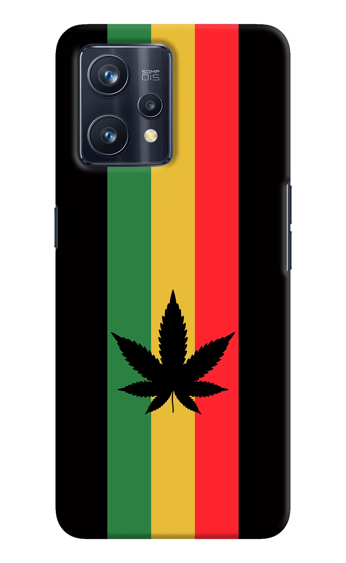Weed Flag Realme 9 Pro+ 5G Hard Case Back Cover by Casekaro