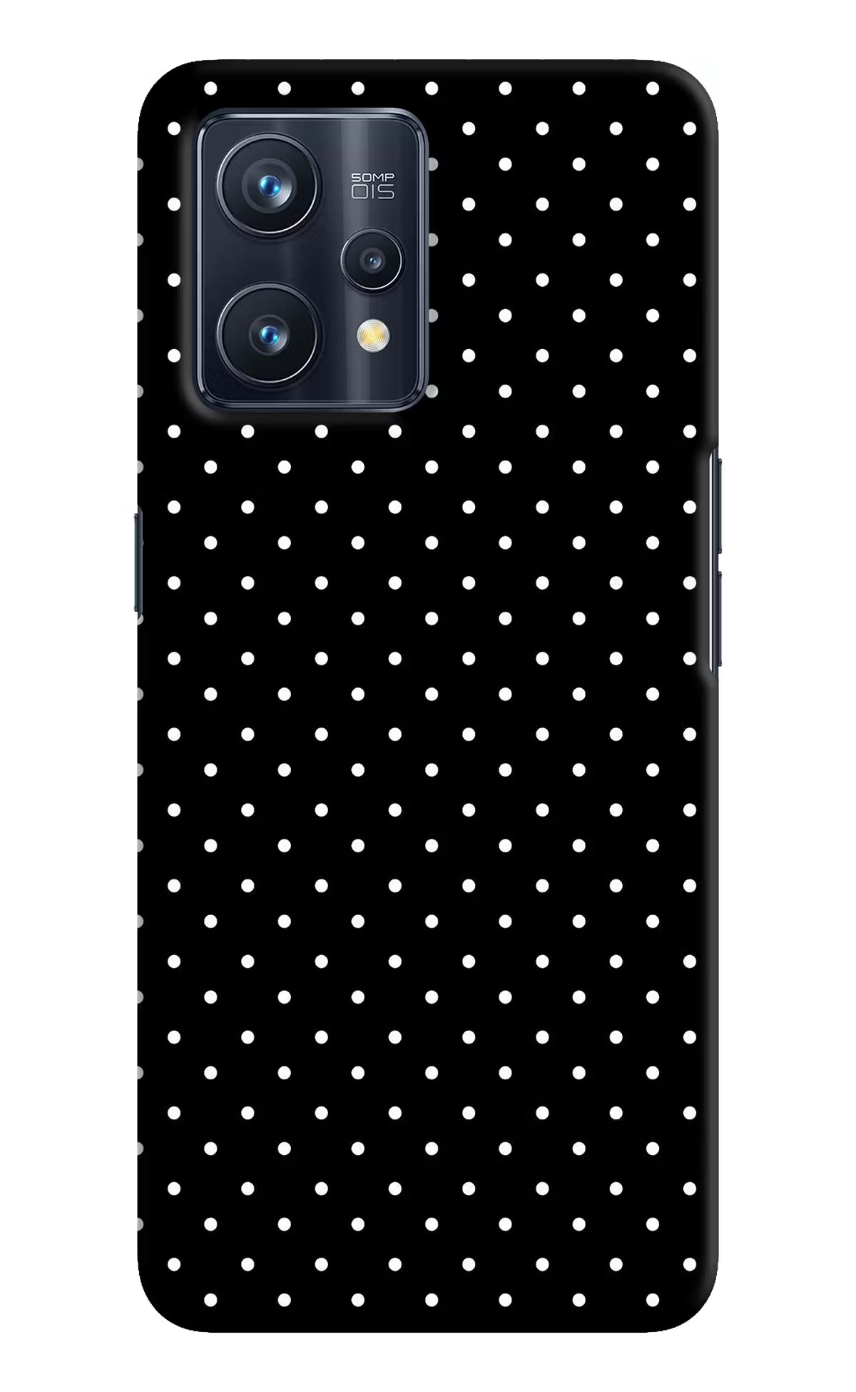 White Dots Realme 9 Pro+ 5G Hard Case Back Cover by Casekaro