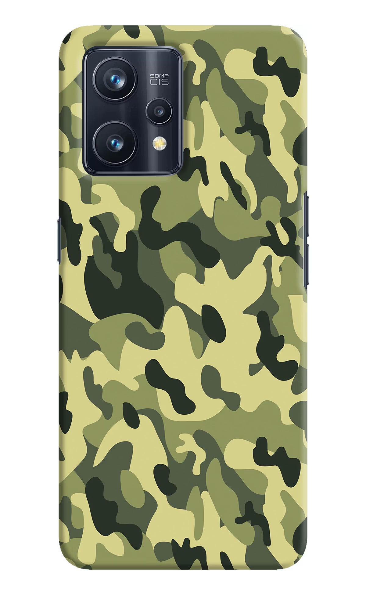 Camouflage Realme 9 Pro+ 5G Hard Case Back Cover by Casekaro