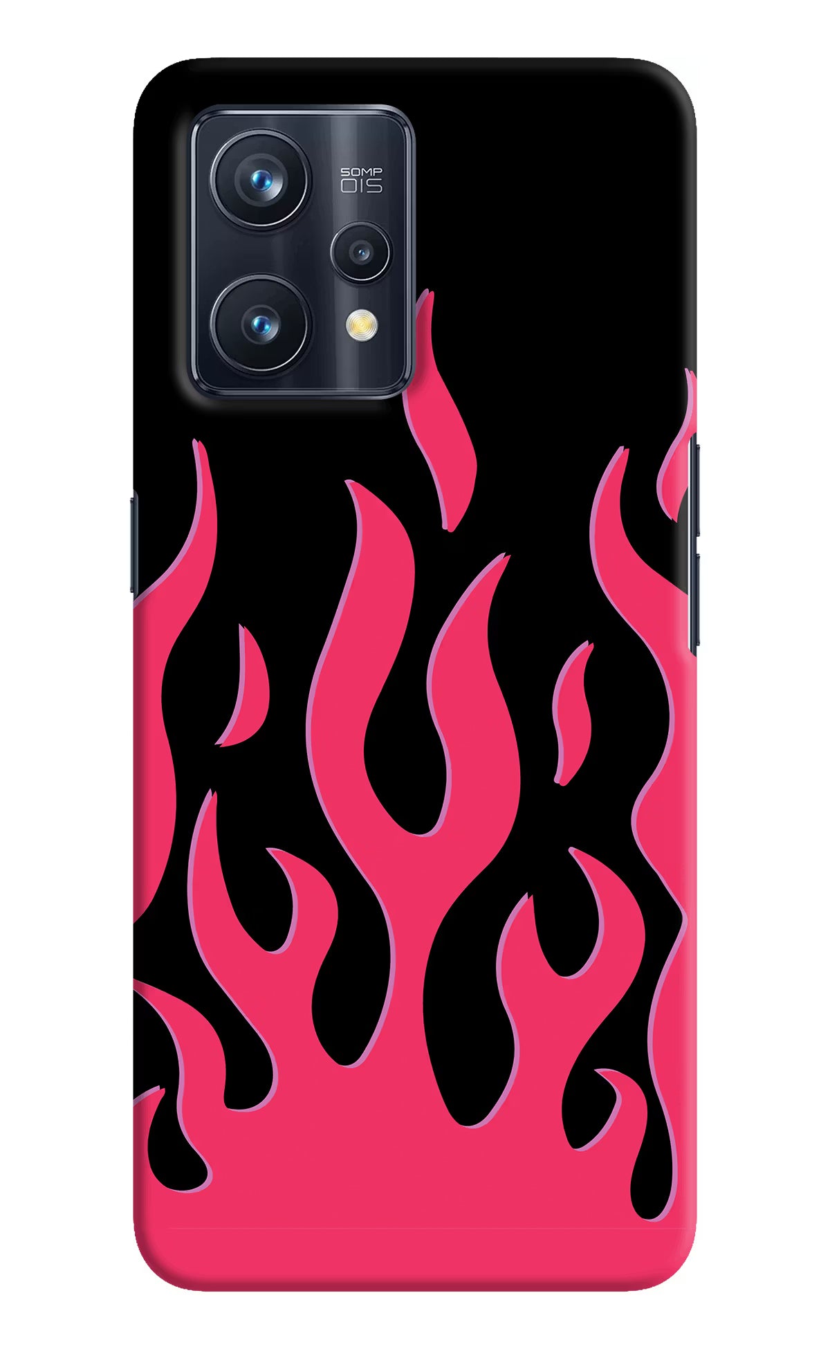 Fire Flames Realme 9 Pro+ 5G Hard Case Back Cover by Casekaro