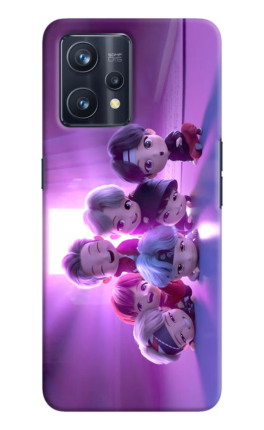 BTS Chibi Realme 9 Pro+ 5G Hard Case Back Cover by Casekaro