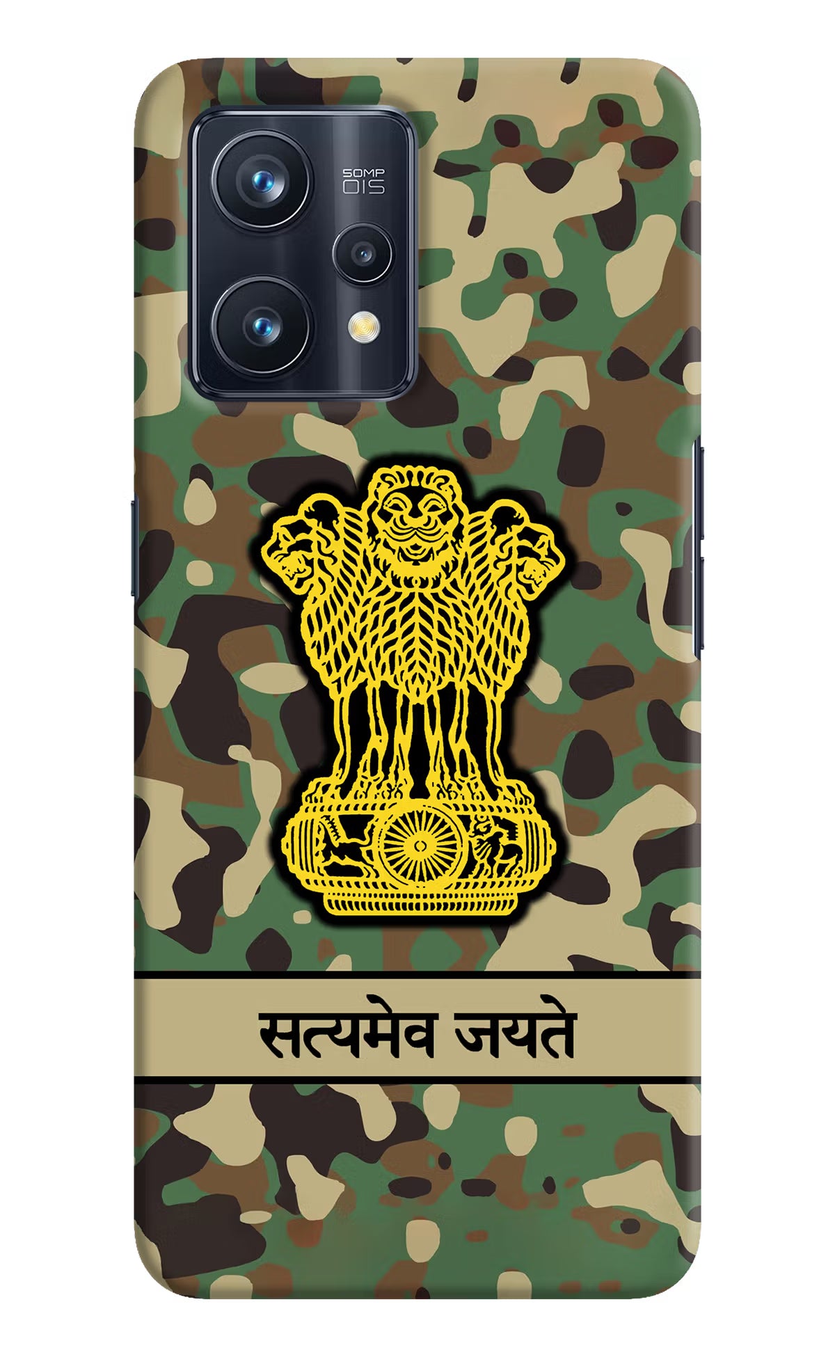 Satyamev Jayate Army Realme 9 Pro+ 5G Hard Case Back Cover by Casekaro