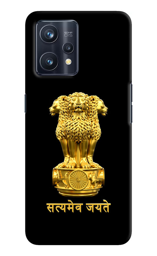 Satyamev Jayate Golden Realme 9 Pro+ 5G Hard Case Back Cover by Casekaro
