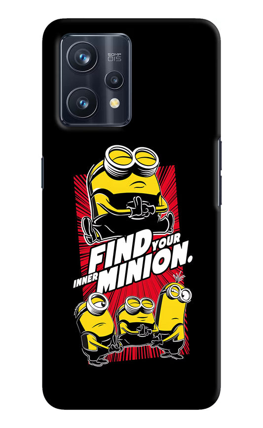Find your inner Minion Realme 9 Pro+ 5G Hard Case Back Cover by Casekaro