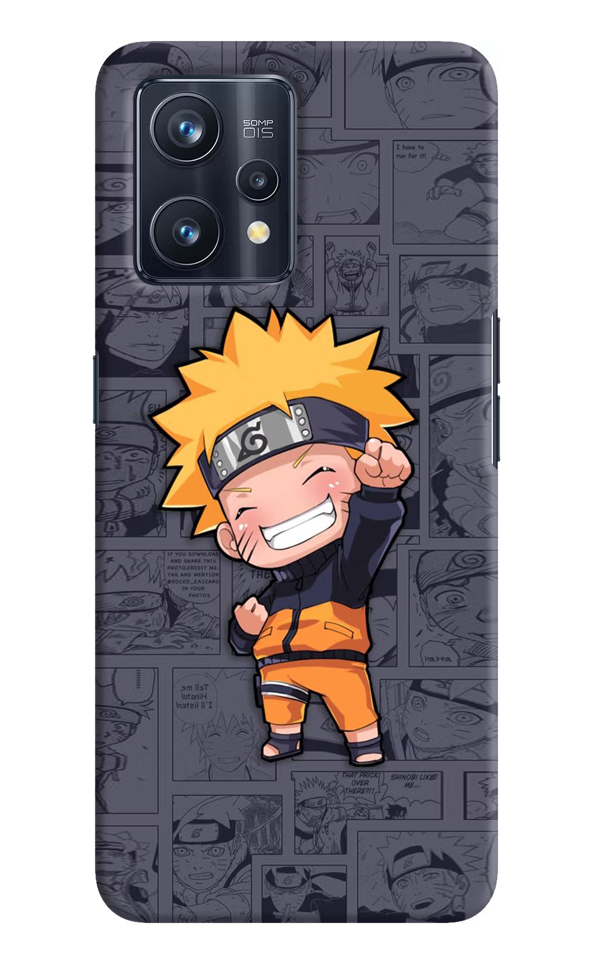 Chota Naruto Realme 9 Pro+ 5G Hard Case Back Cover by Casekaro