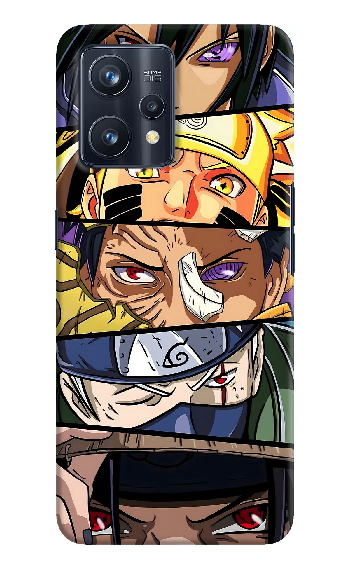 Naruto Character Realme 9 Pro+ 5G Hard Case Back Cover by Casekaro