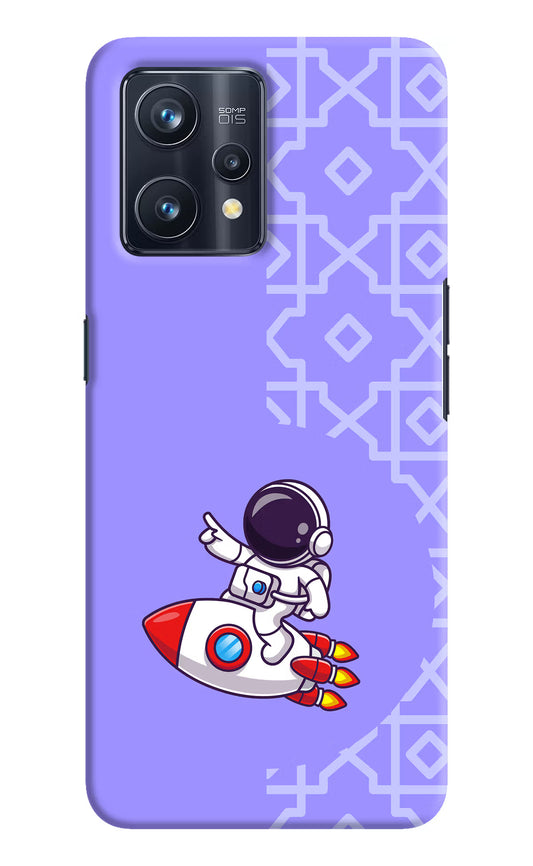 Cute Astronaut Realme 9 Pro+ 5G Hard Case Back Cover by Casekaro