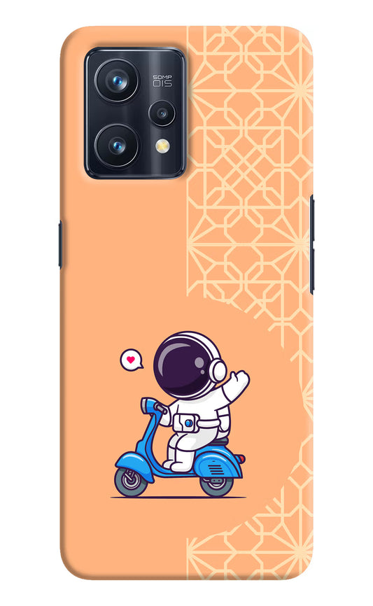 Cute Astronaut Riding Realme 9 Pro+ 5G Hard Case Back Cover by Casekaro