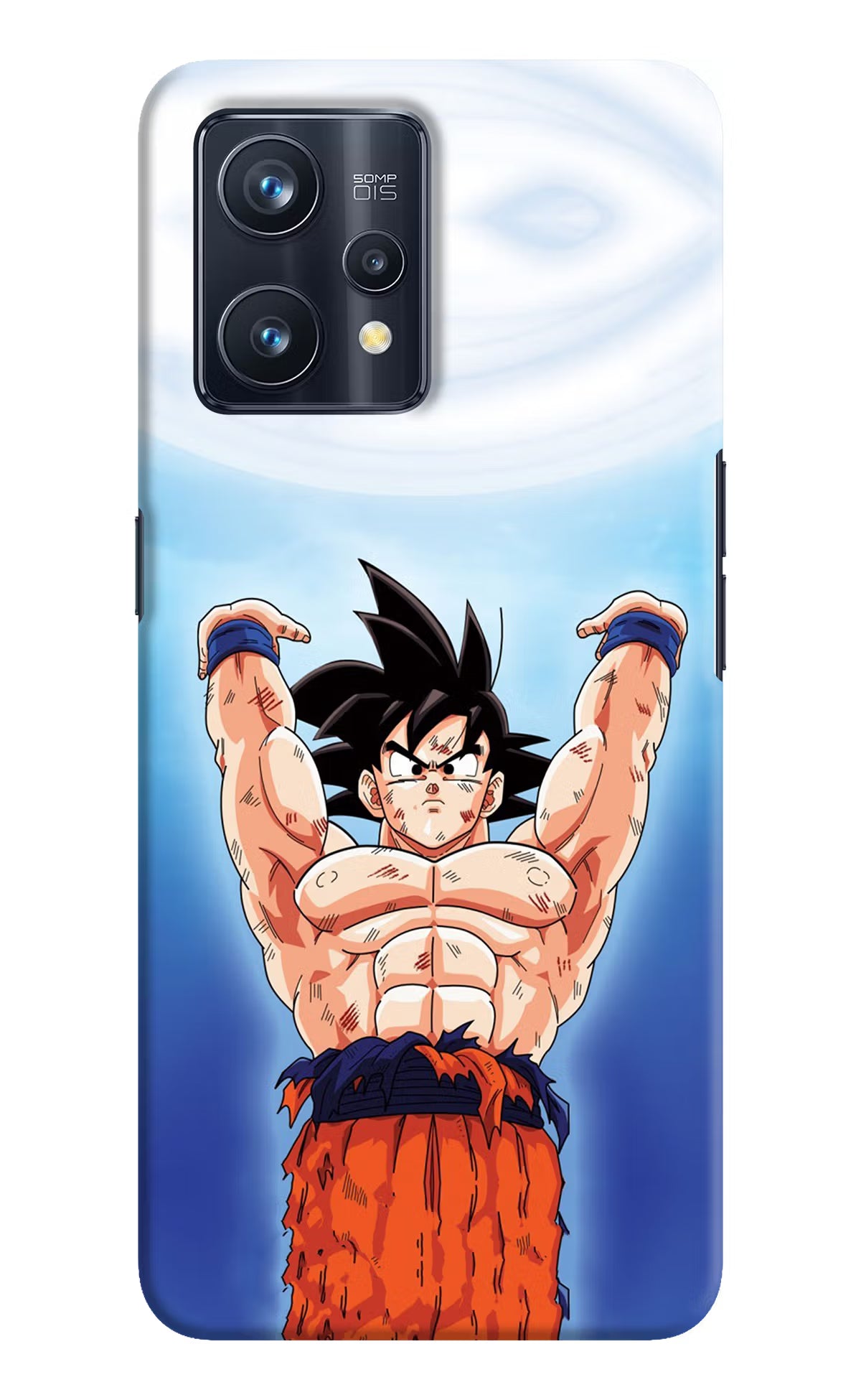 Goku Power Realme 9 Pro+ 5G Hard Case Back Cover by Casekaro