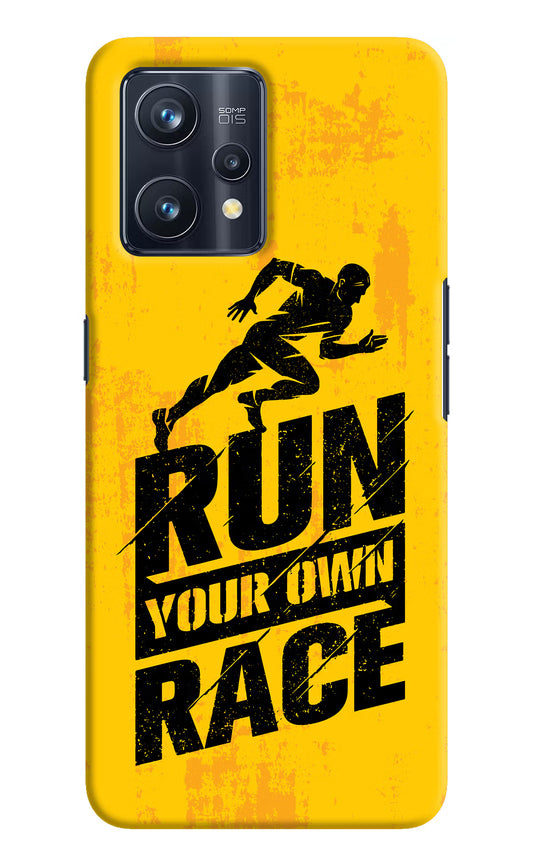 Run Your Own Race Realme 9 Pro+ 5G Hard Case Back Cover by Casekaro