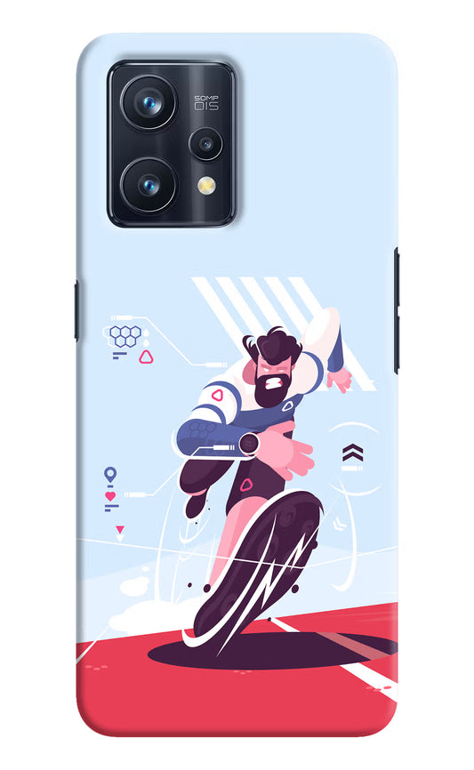 Run Pro Realme 9 Pro+ 5G Hard Case Back Cover by Casekaro