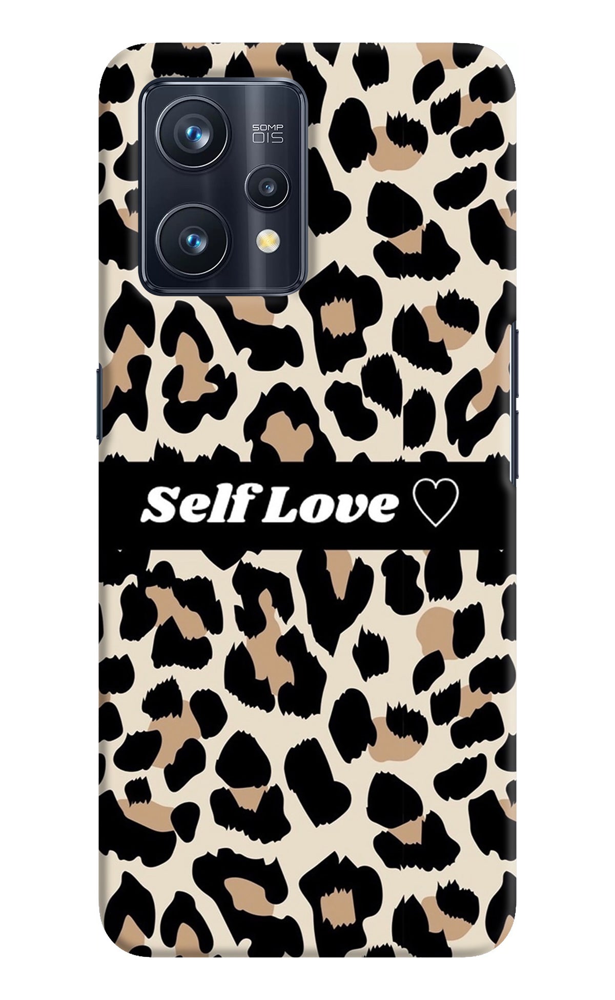 Leopard Print Self Love Realme 9 Pro+ 5G Back Cover