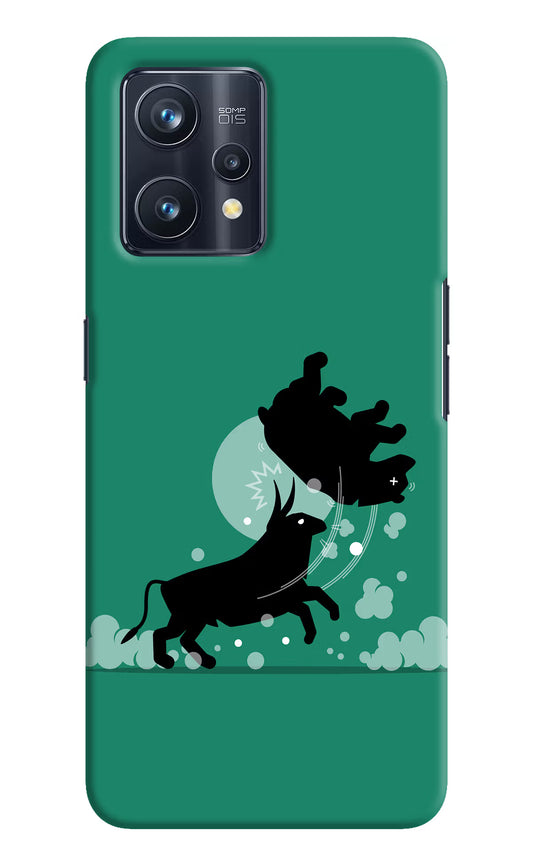 Bull Conqueror Realme 9 Pro+ 5G Hard Case Back Cover by Casekaro