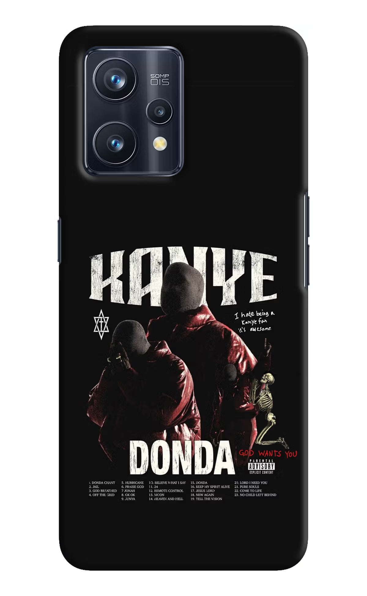 Donda Kanye West Realme 9 Pro+ 5G Hard Case Back Cover by Casekaro