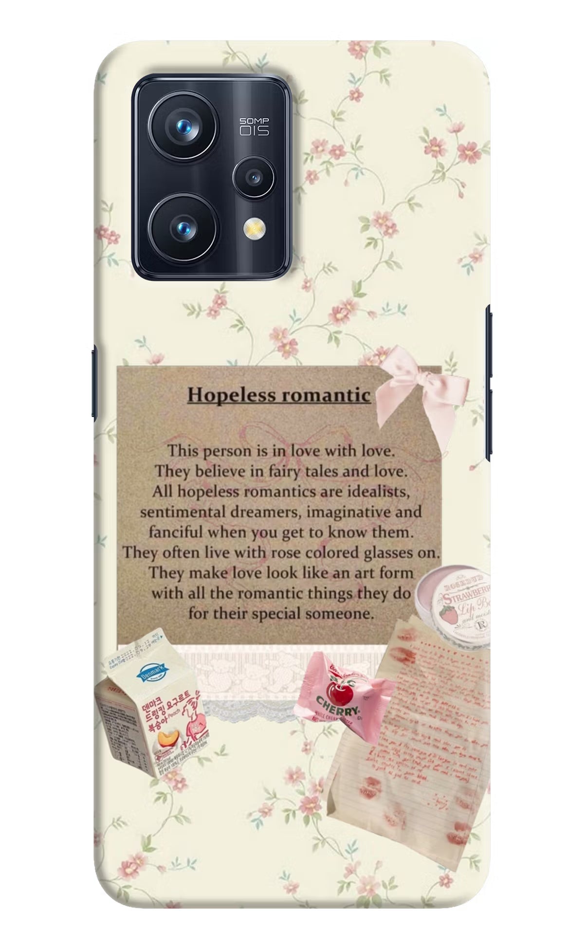 Hopeless Romantic Realme 9 Pro+ 5G Hard Case Back Cover by Casekaro