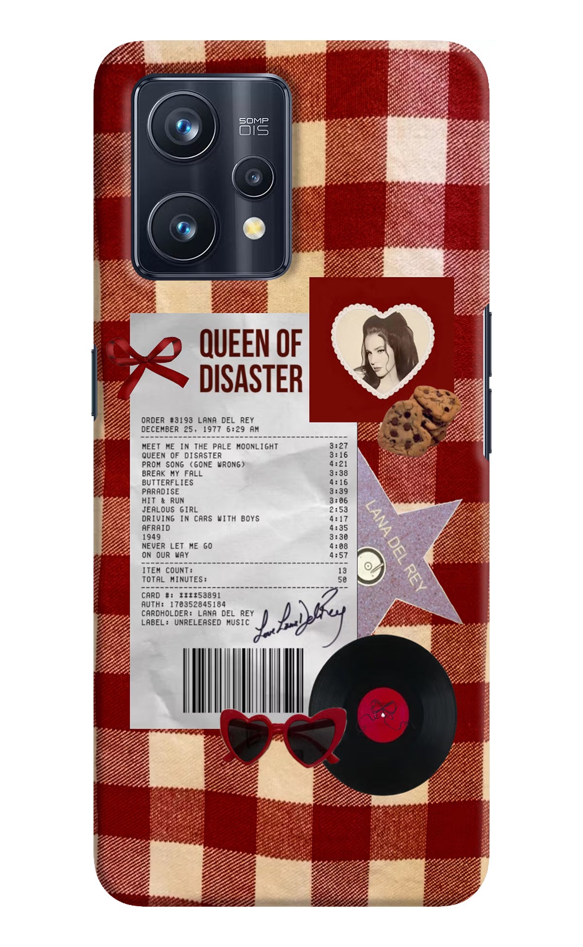 Queen of Disaster Realme 9 Pro+ 5G Hard Case Back Cover by Casekaro