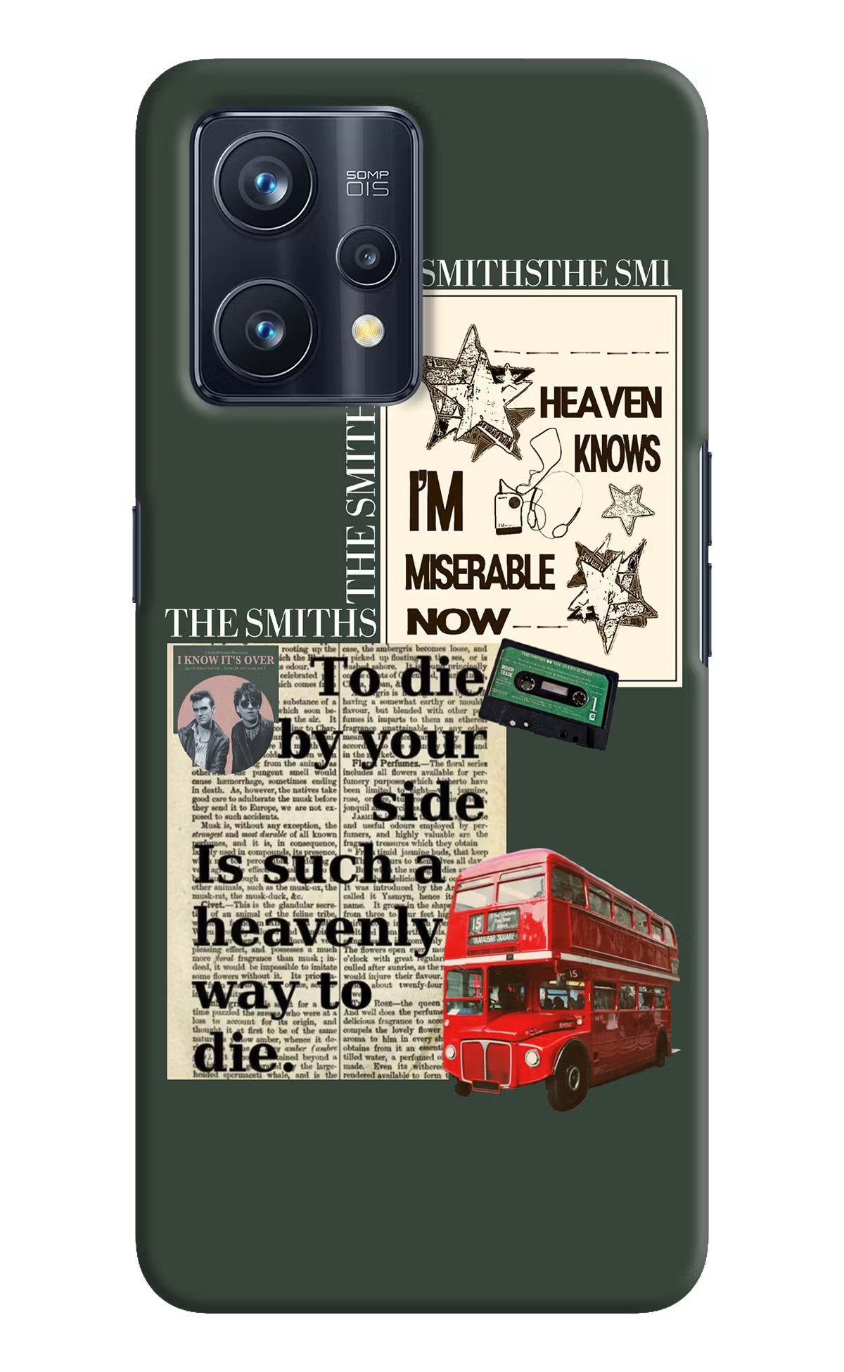 The Smiths Realme 9 Pro+ 5G Hard Case Back Cover by Casekaro