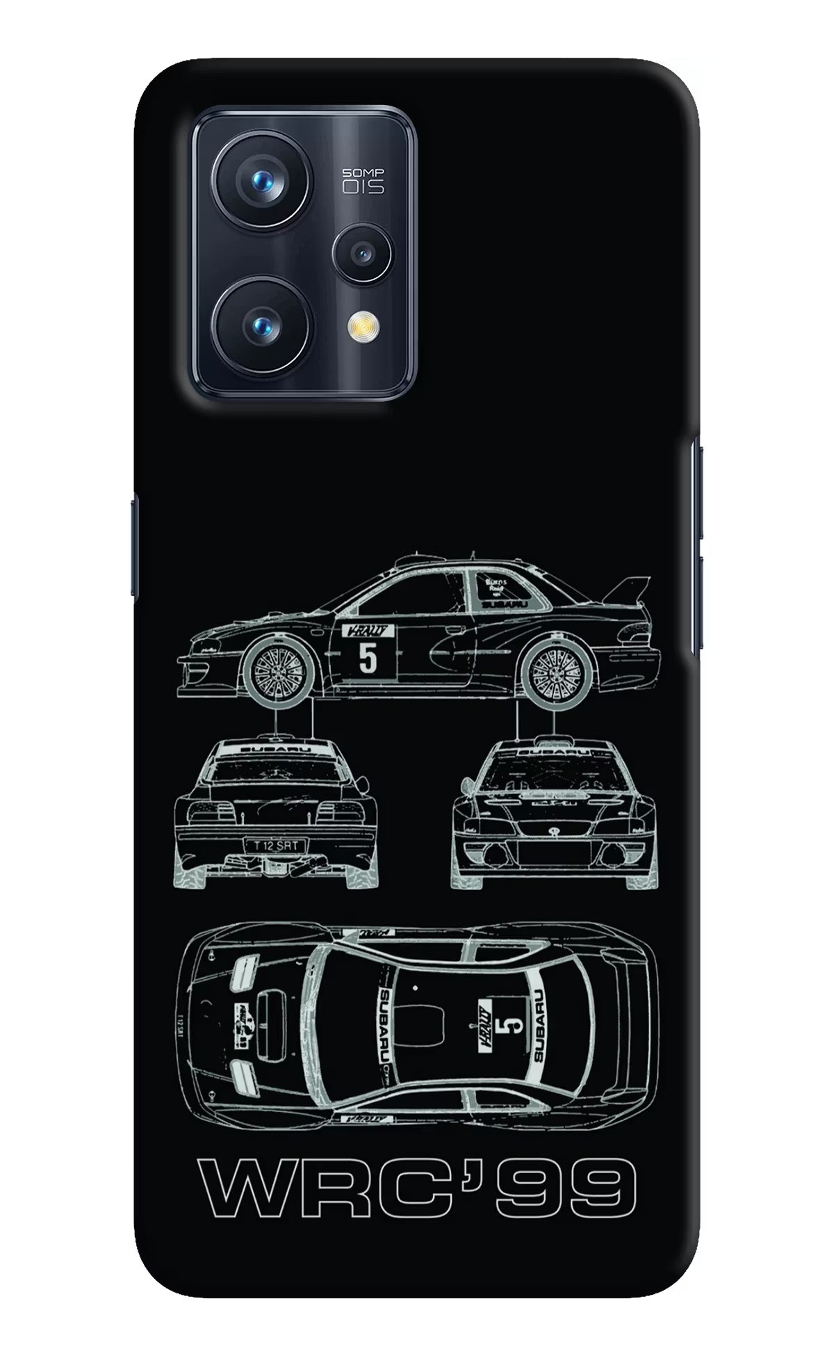 WRC'99 Realme 9 Pro+ 5G Hard Case Back Cover by Casekaro