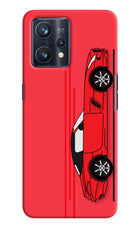 Red Velocity Realme 9 Pro+ 5G Hard Case Back Cover by Casekaro