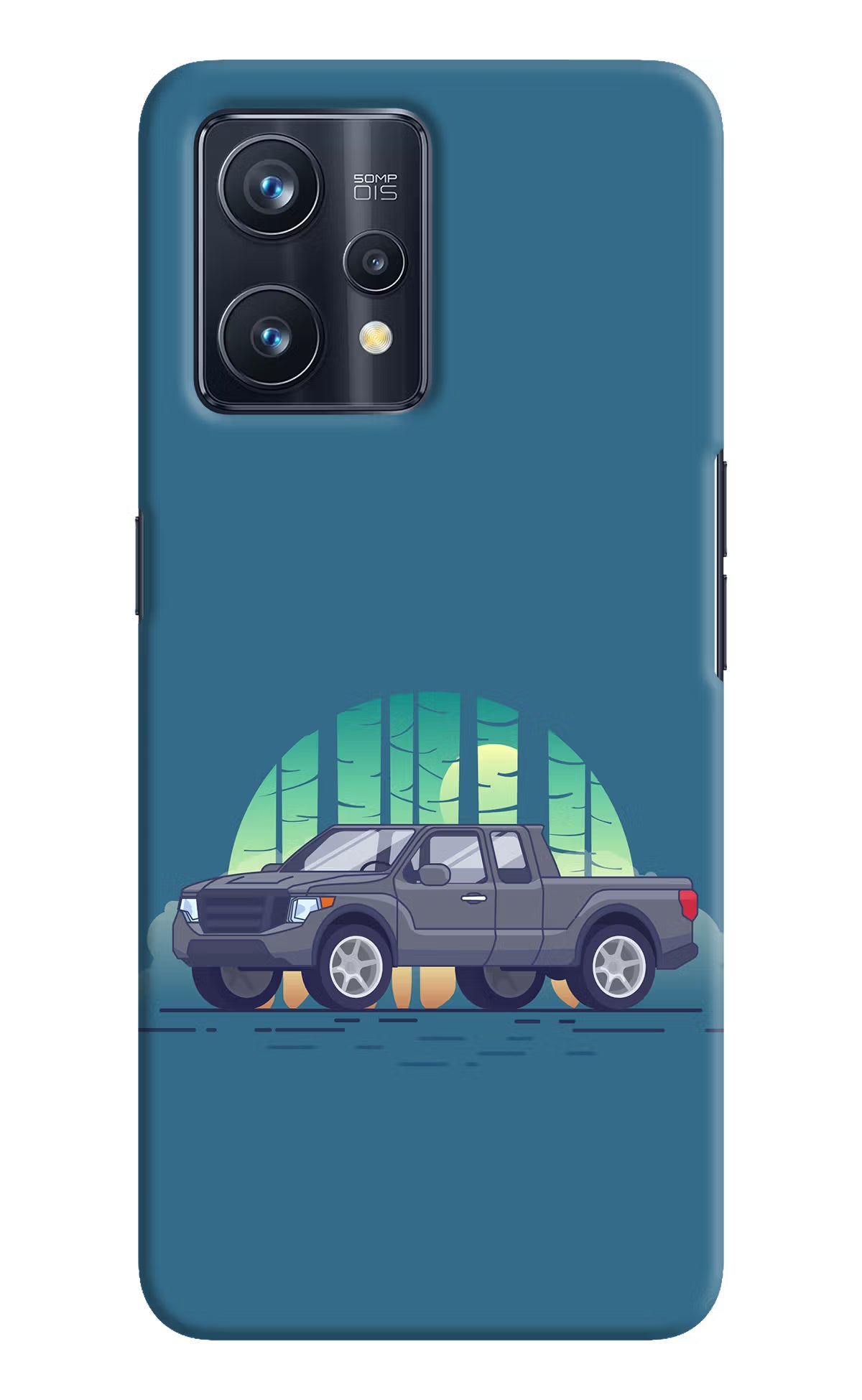 Retro Garage Vibe Realme 9 Pro+ 5G Hard Case Back Cover by Casekaro