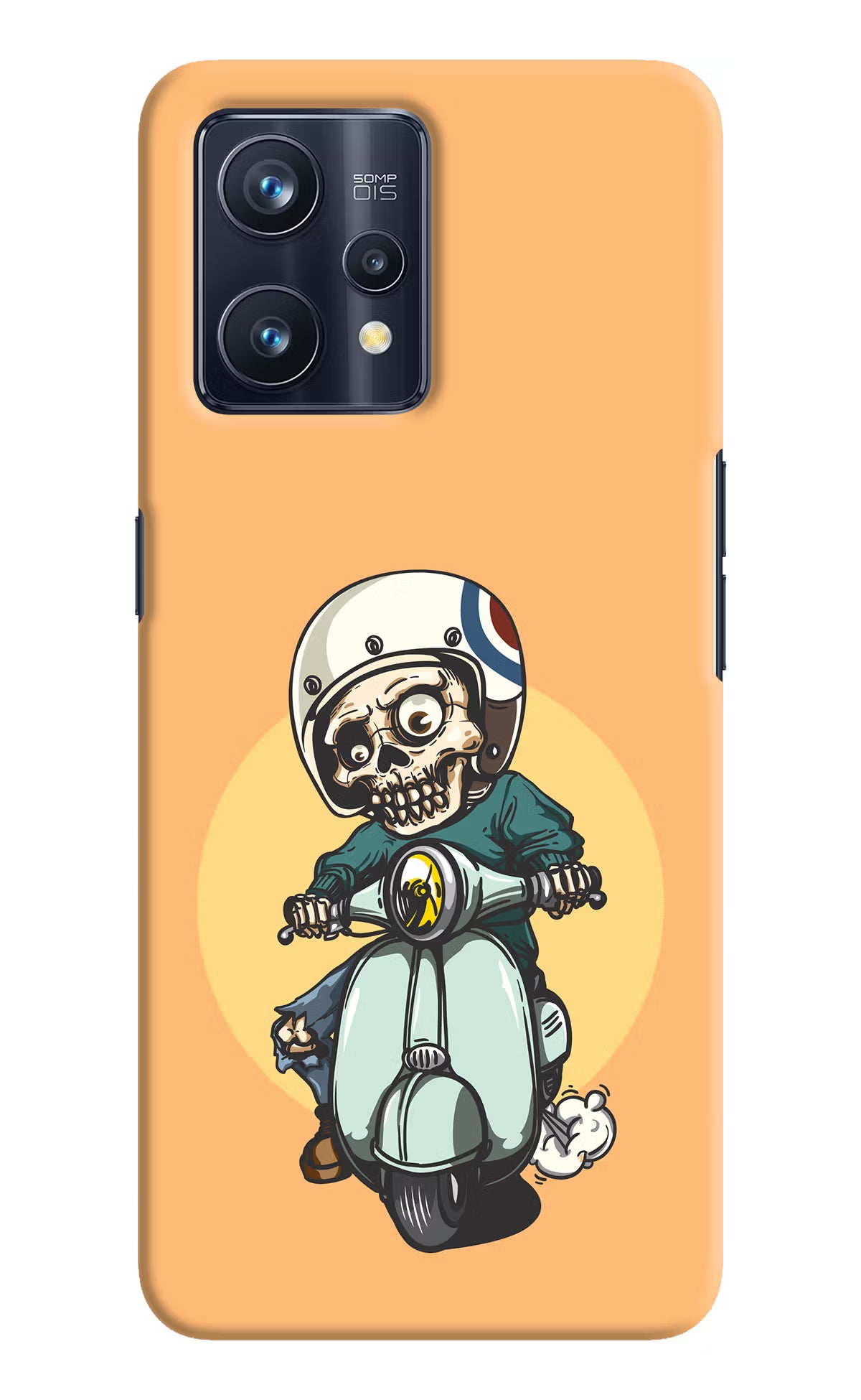 Undead Biker Realme 9 Pro+ 5G Hard Case Back Cover by Casekaro