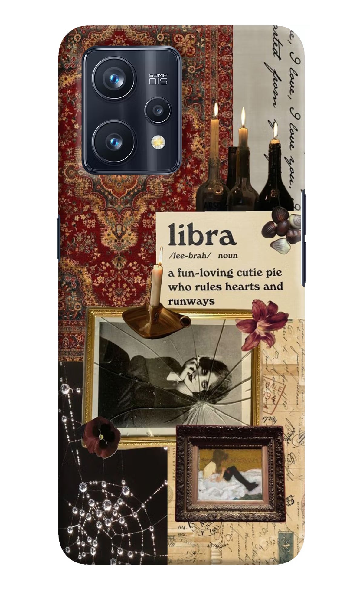 Libra Zodiac Realme 9 Pro+ 5G Hard Case Back Cover by Casekaro