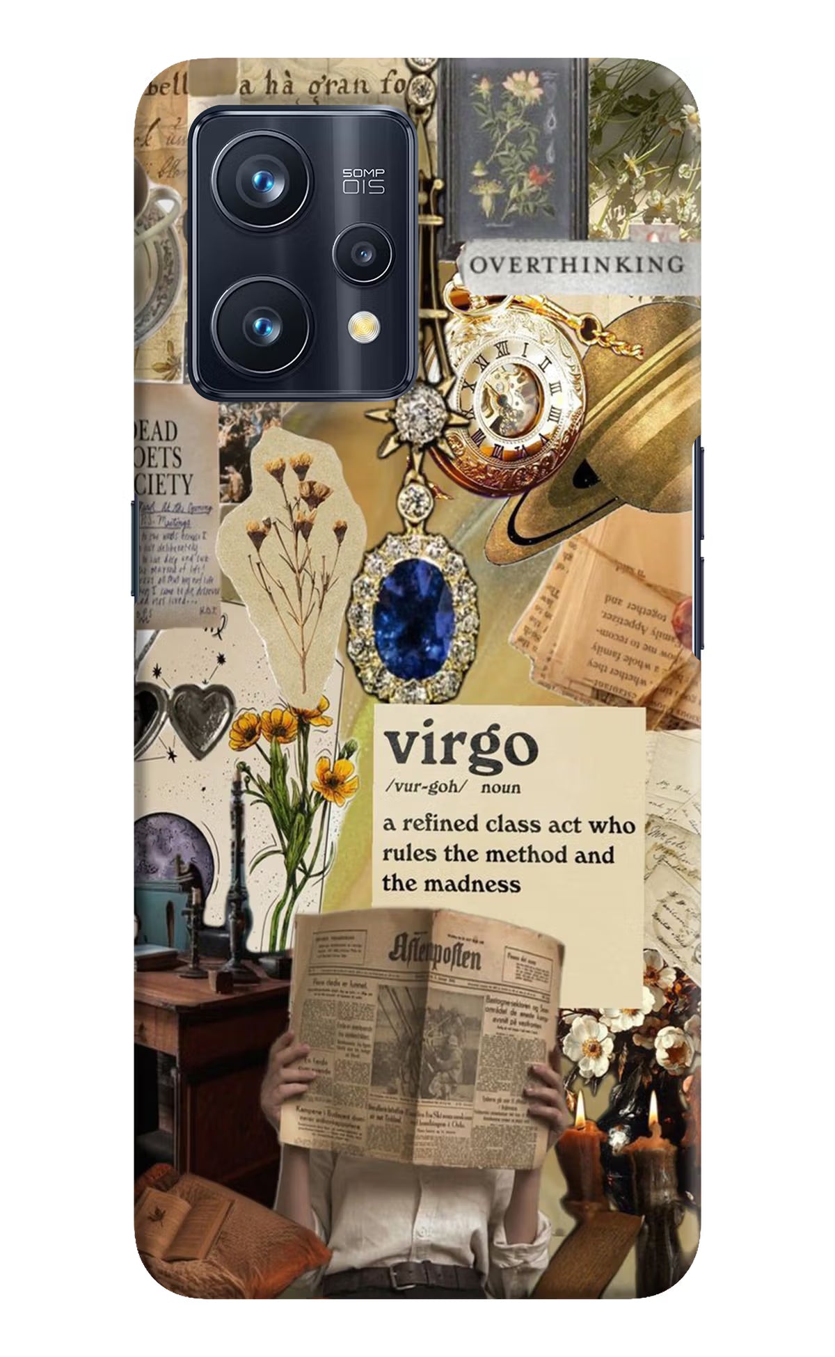Virgo Zodiac Realme 9 Pro+ 5G Hard Case Back Cover by Casekaro