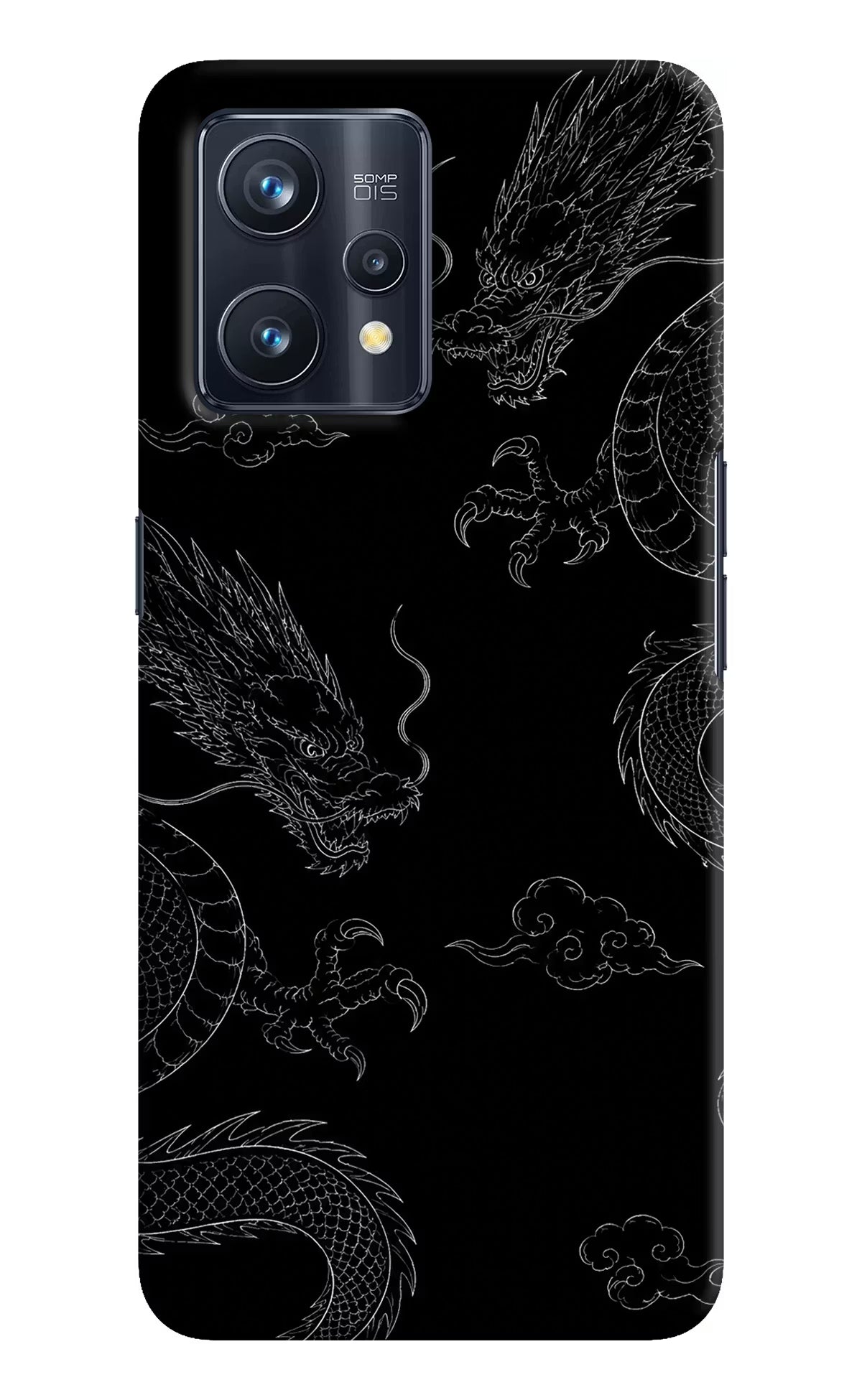 Twin Dragons Realme 9 Pro+ 5G Hard Case Back Cover by Casekaro