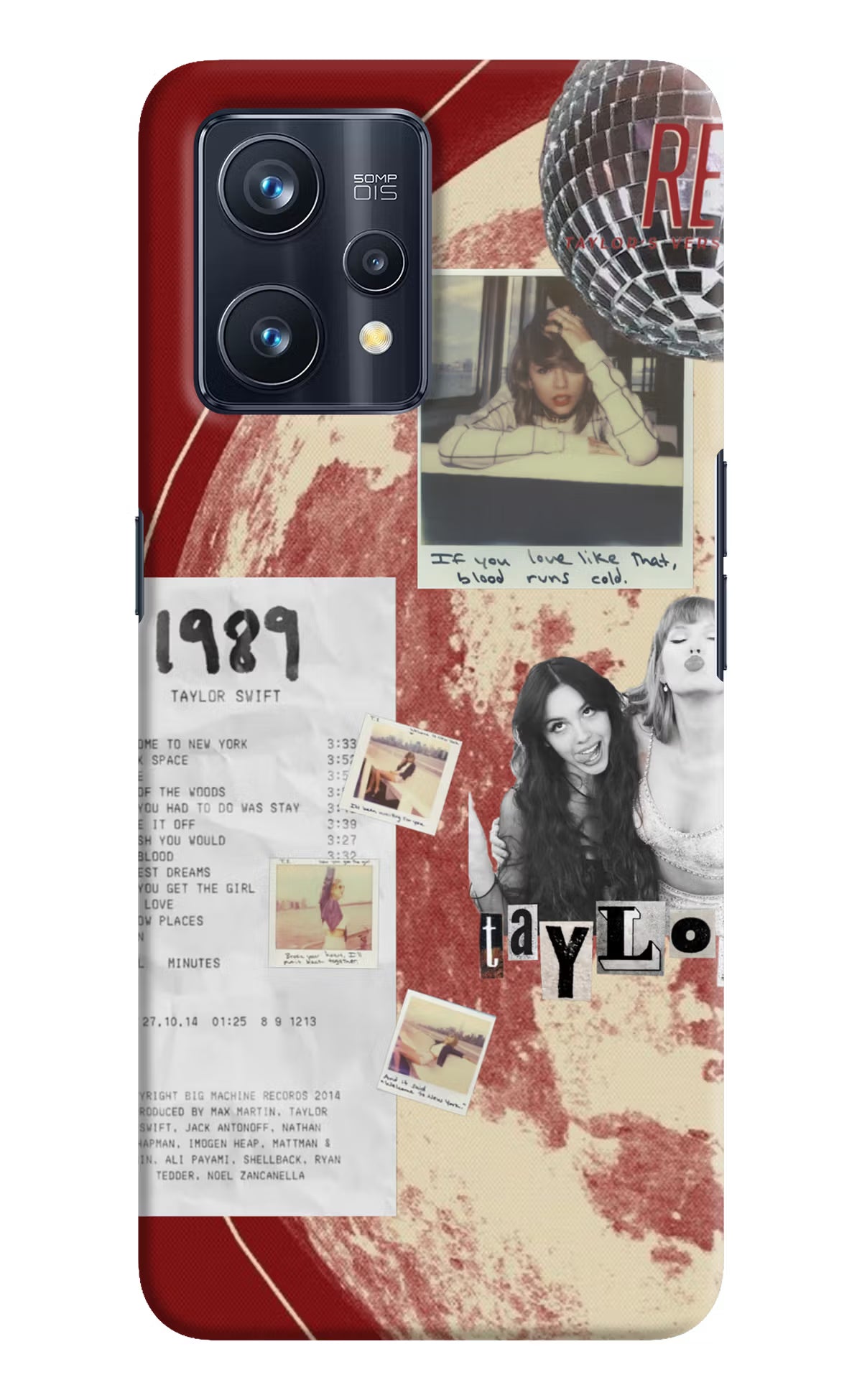 Taylor Swift Realme 9 Pro+ 5G Back Cover