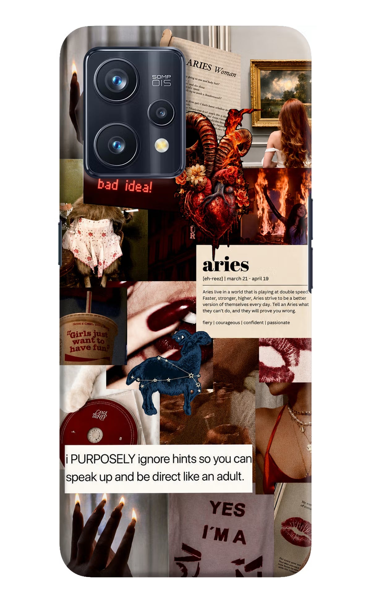 Zodiac Aries Realme 9 Pro+ 5G Back Cover