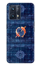 Koi Blue Realme 9 Pro+ 5G Back Cover