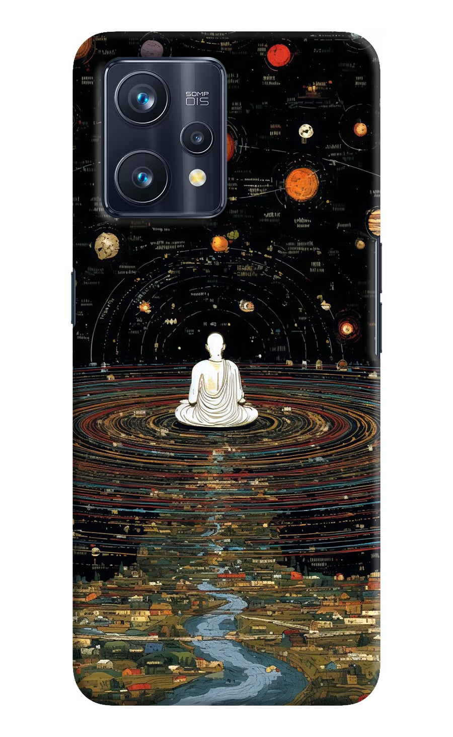 Space Monk Realme 9 Pro+ 5G Back Cover, Hard case