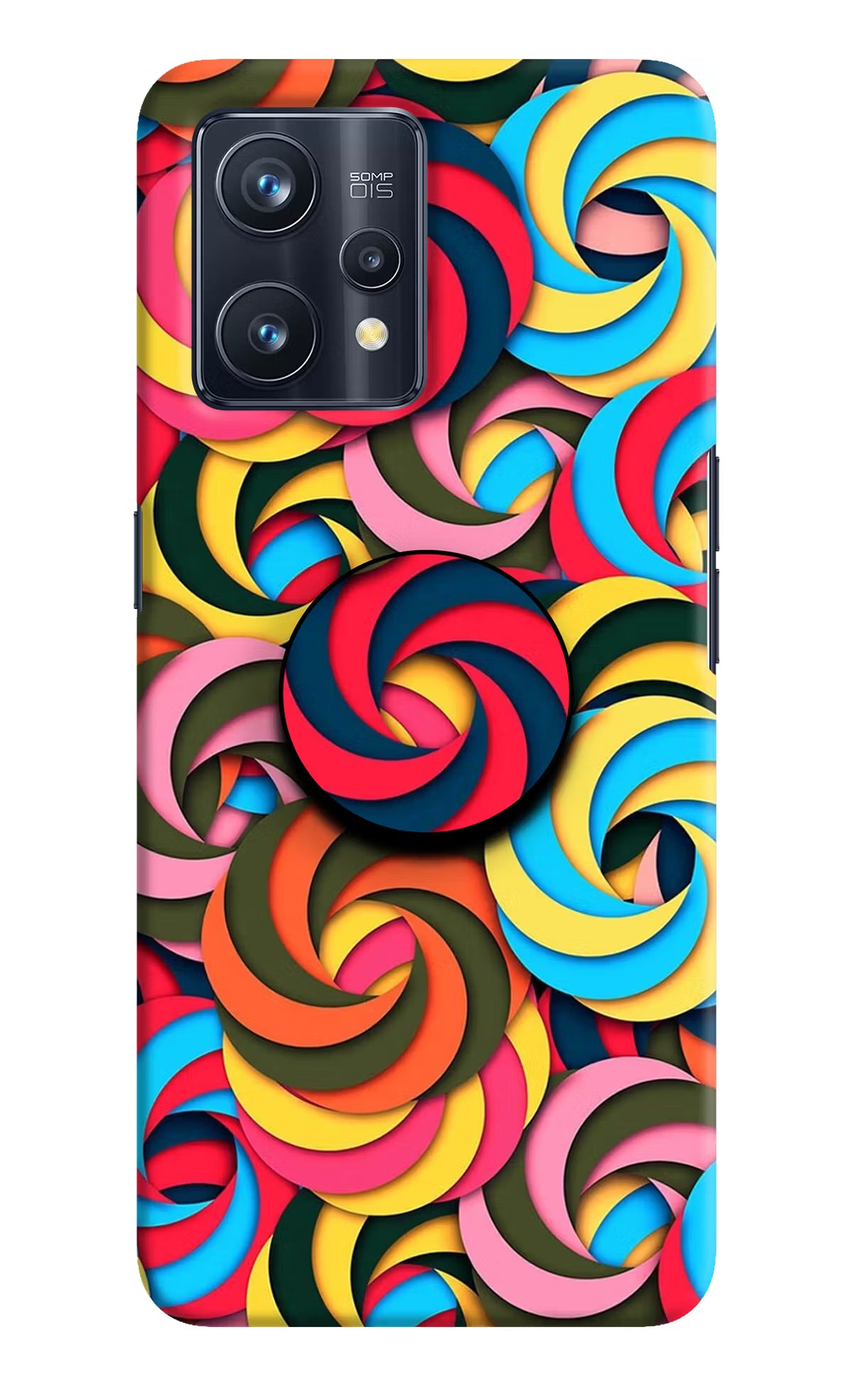 Spiral Pattern Realme 9 Pro+ 5G Pop Case by Casekaro