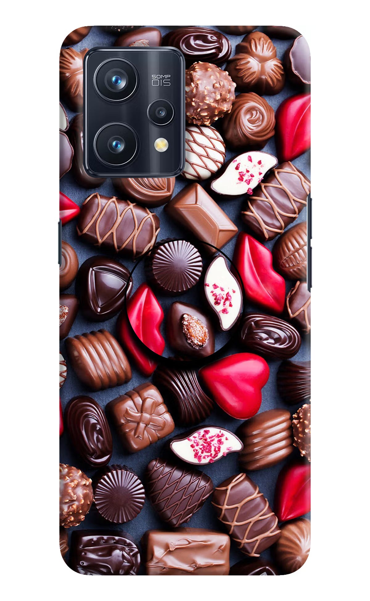 Chocolates Realme 9 Pro+ 5G Pop Case by Casekaro