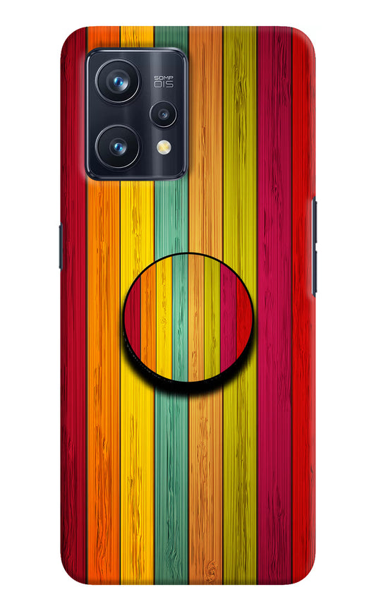 Multicolor Wooden Realme 9 Pro+ 5G Pop Case by Casekaro