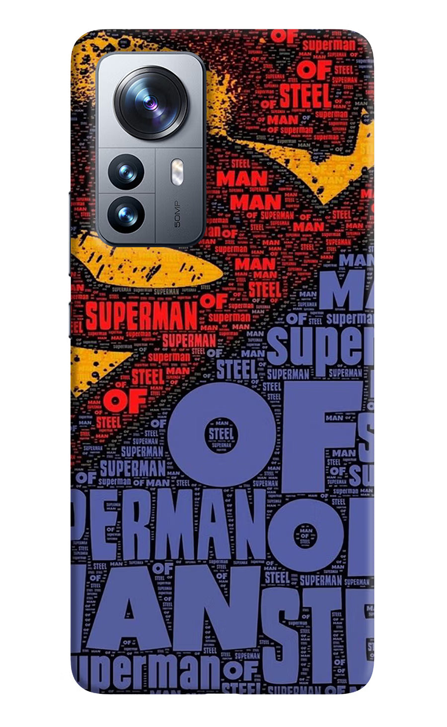 Superman Mi 12 Pro 5G Back Cover, Hard case