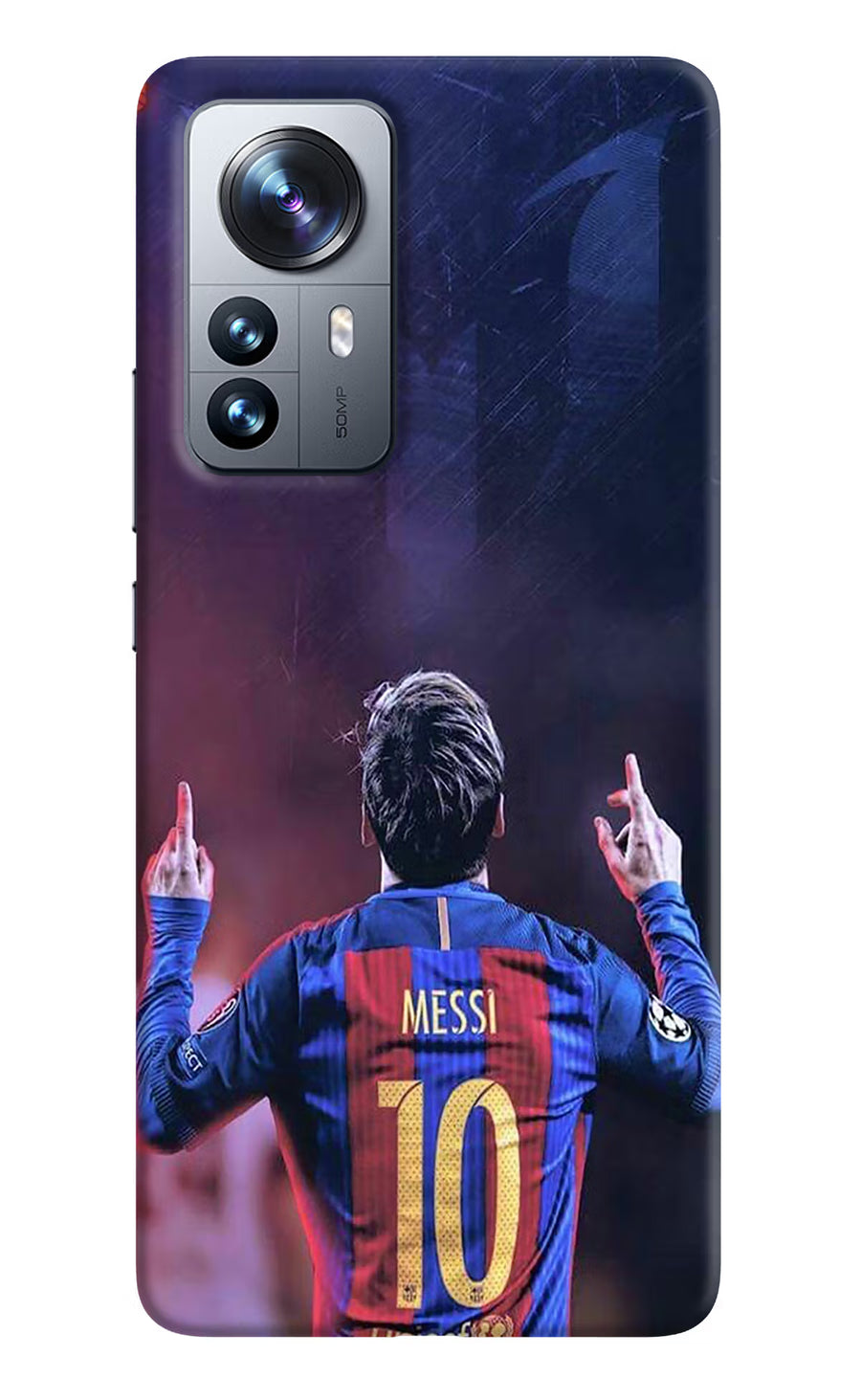 Messi Mi 12 Pro 5G Back Cover, Hard case