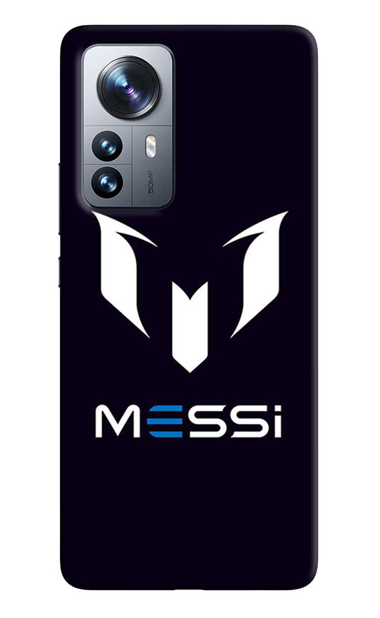 Messi Logo Mi 12 Pro 5G Back Cover