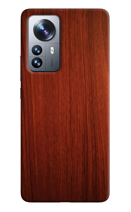 Wooden Plain Pattern Mi 12 Pro 5G Back Cover