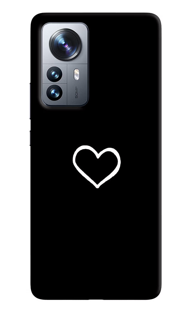 Heart Mi 12 Pro 5G Hard Case Back Cover by Casekaro
