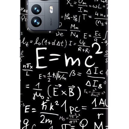 Physics Formula Mi 12 Pro 5G Hard Case Back Cover by Casekaro