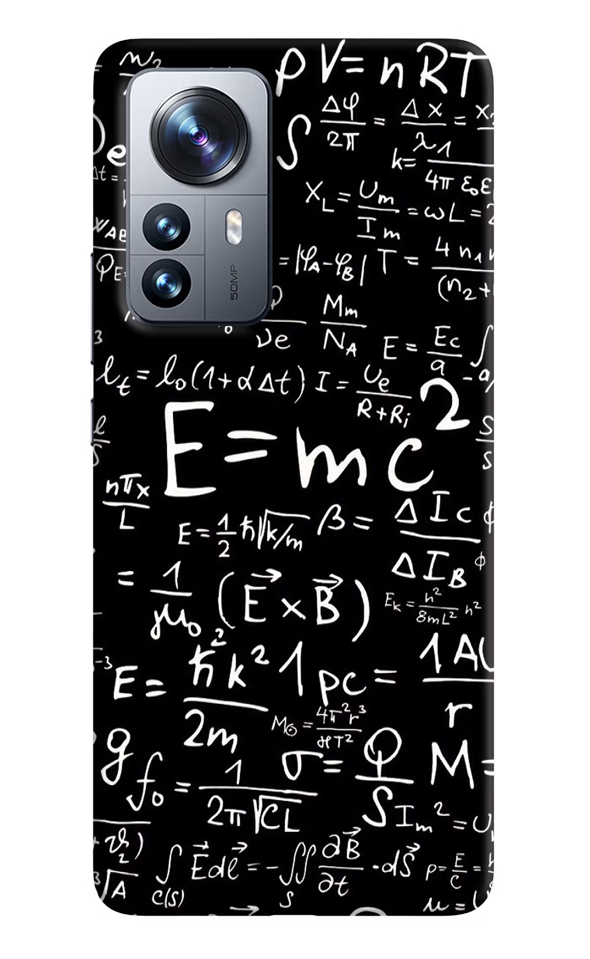Physics Formula Mi 12 Pro 5G Back Cover