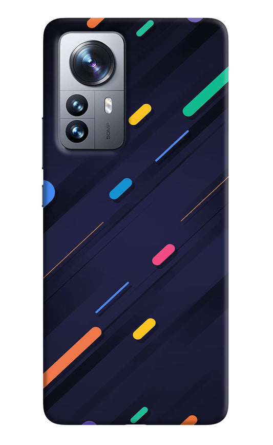 Abstract Design Mi 12 Pro 5G Back Cover
