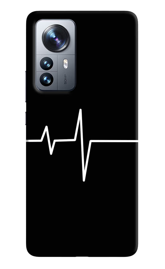 Heart Beats Mi 12 Pro 5G Back Cover